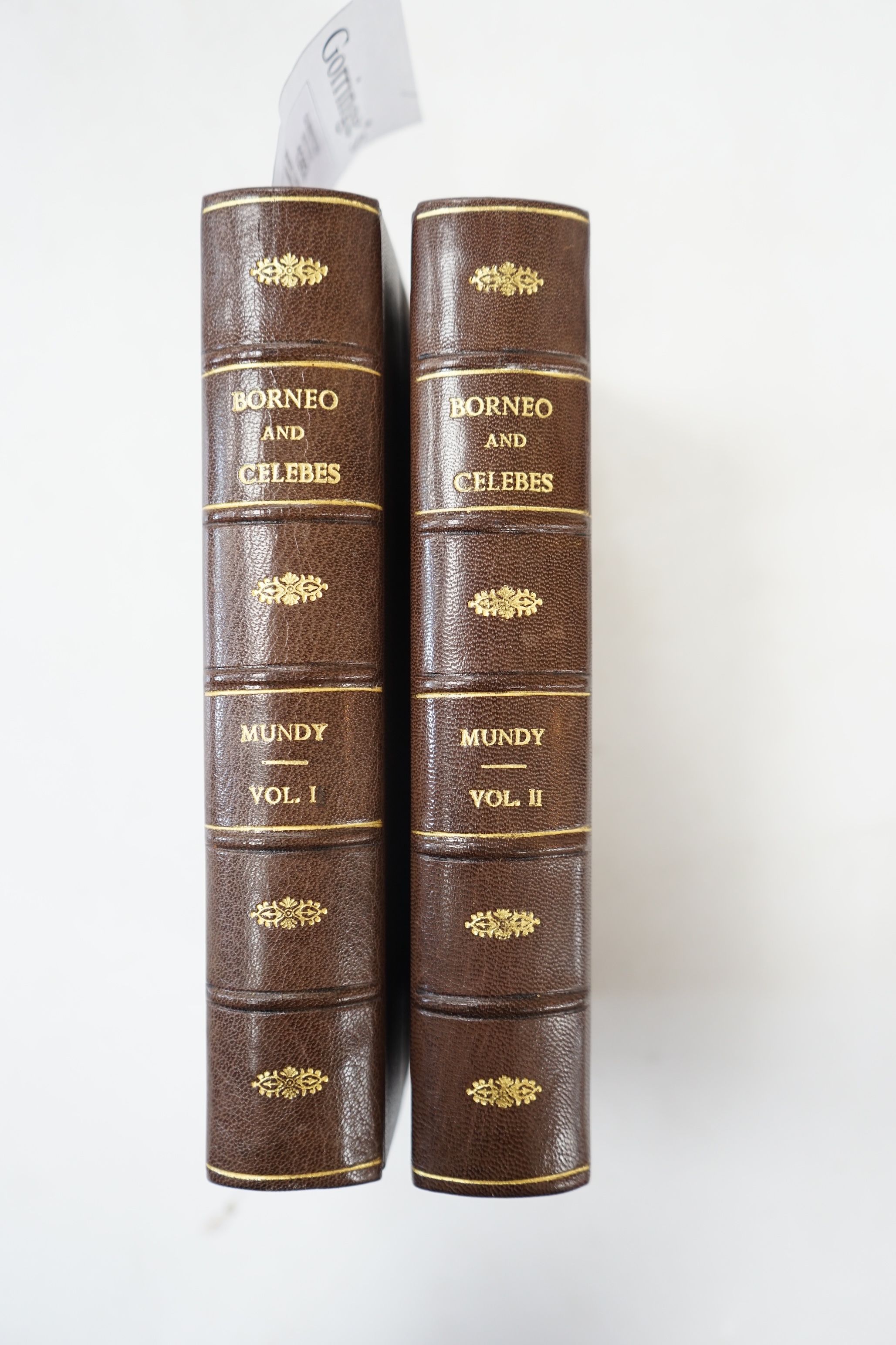 Mundy, Captain Rodney - Narrative of Events in Borneo and Celebes, down to the Occupation of Labuan... together with a Narrative of the Operations of H.M.S. Iris. 2 volumes, 1st edition, 1848